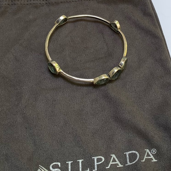 Silpada Smokey Glass Bangle - Picture 3 of 3
